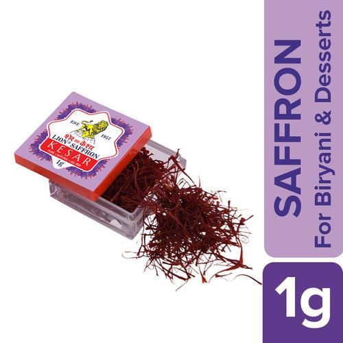 LION SAFFRON Kesar - Pure, 1 g-1.webp